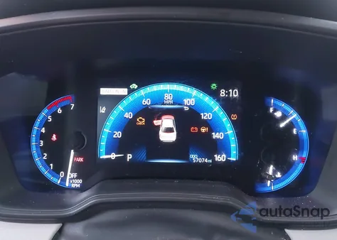 2021 Toyota Corolla Hybrid Le from USA, damaged, VIN JTDEAMDEXMJ011782